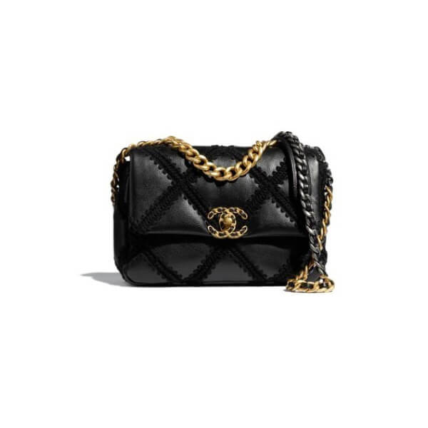 【21CR最新作*争奪戦】★シャネル19★クロシェ フラップバッグ AS1160 B04824 C0200